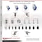 Service Caster 4 Inch 316SS Blue Poly Swivel 3/4 Inch Expanding Stem Caster Brake SCC, 2PK SS316EX20S414-PPUB-BLUE-2-TLB-2-34 - alternate 4
